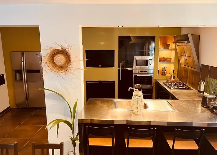 Maison De Village écusson - Entier - 160m2 - 4chambres - Centre - Terrasse - Climatisé